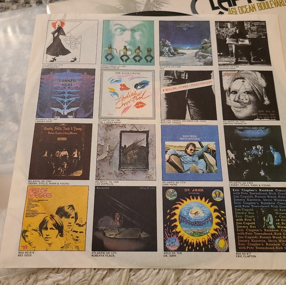 461 Ocean Blvd vintage vinyl record album LP black LIKE NEW - Picture 7 of 10